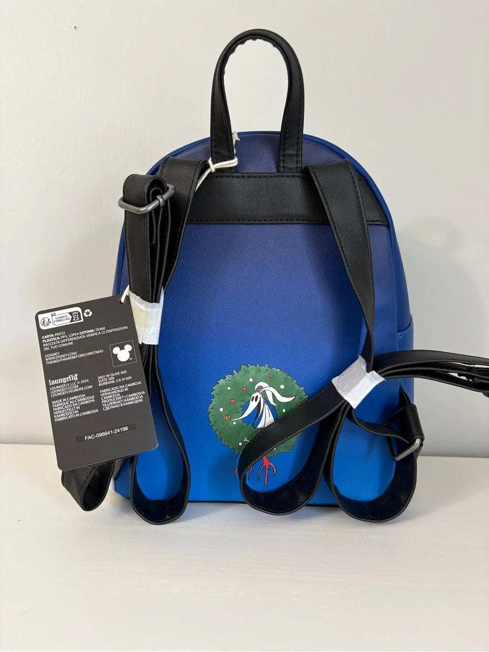Loungefly NBC Holiday Decorating Mini Backpack NWT Exclusive Retro Whimsical